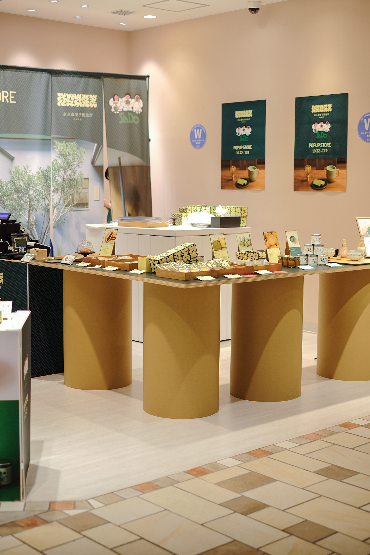 ocasiとSaDo by 中川政七商店 | ポップアップ什器設計